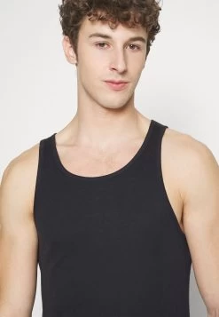 Pier One 5 Pack - Camiseta Interior - Black -Tienda De Hombres Con Estilo 58e14c44bde04a54805bc749257bc7b6