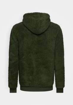 Pier One Borg Zip-Up Jacket - Forro Polar - Dark Green -Tienda De Hombres Con Estilo 593c769d852144a4b76c300eb08daff6