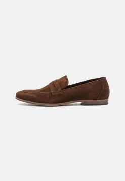 Pier One Leather - Mocasines - Brown