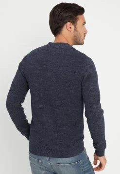 Pier One Chaqueta De Punto - Mottled Blue -Tienda De Hombres Con Estilo 5fa57288ec2f44118f44ca7586a11d24