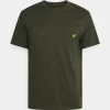 Pier One Camiseta Básica - Olive