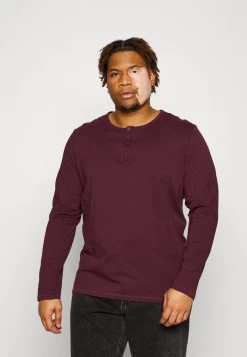 Pier One 2 Pack - Camiseta De Manga Larga - Dark Grey/Red -Tienda De Hombres Con Estilo 608b3912405b4987a8f5c8abcd00804f