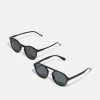 Pier One Unisex 2 Pack - Gafas De Sol - Black -Tienda De Hombres Con Estilo 610e1e3c0f5d4705a83c554119ae8d47