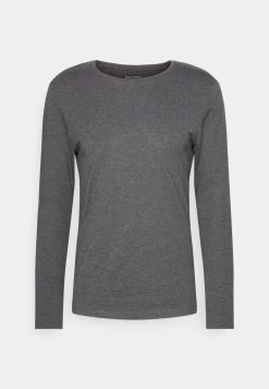 Pier One 2 Pack - Camiseta De Manga Larga - Black/Mottled Dark Grey -Tienda De Hombres Con Estilo 61261ceb297745e3ae1e3c991f7195e5