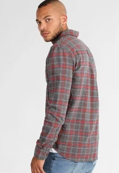 Pier One Camisa - Grey/Coral -Tienda De Hombres Con Estilo 62192d2e542d4a69a08273483006118b