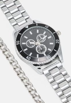 Pier One Reloj - Silver-Coloured -Tienda De Hombres Con Estilo 6339787fde3542eebf3deebfab682267
