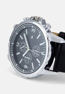 Pier One Reloj - Black/Silver-Coloured 11 Pier One Reloj - Black/Silver-Coloured -Tienda De Hombres Con Estilo 644c3a153d4d4e5a83a63da34d11f675
