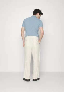 Pier One Drawcord Trousers Linen Blend - Pantalones - Off-White 9 Pier One Drawcord Trousers Linen Blend - Pantalones - Off-White -Tienda De Hombres Con Estilo 65c988989ad143de851aee47dda41e80
