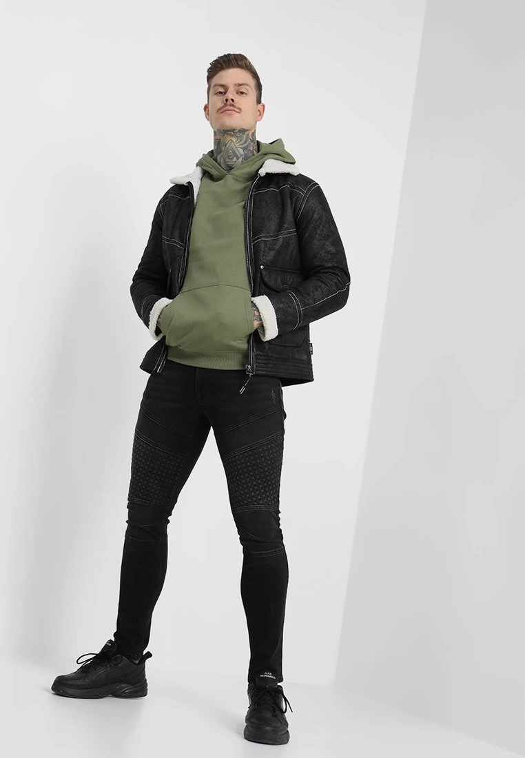 Pier One Jersey Con Capucha - Khaki 4 Pier One Jersey Con Capucha - Khaki - Imagen 2