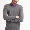 Pier One Basic Crewneck - Jersey De Punto - Dark Grey Melange -Tienda De Hombres Con Estilo 666351f8bb3948f58f2bc7b3515f1f75