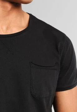 Pier One Garment Tee - Camiseta Básica - Black -Tienda De Hombres Con Estilo 6a108a6cdc0a40208a060ee0ef6ba83f