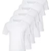 Pier One 5 Pack - Camiseta Básica - White -Tienda De Hombres Con Estilo 6b35df84bdbf455e81a4f8ab5ed86de6