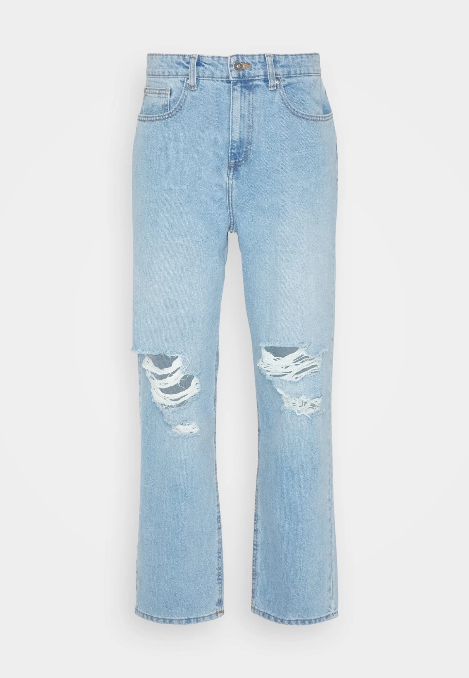 Pier One Distress On Knees - Vaqueros Boyfriend - Light Blue Denim 7 Pier One Distress On Knees - Vaqueros Boyfriend - Light Blue Denim - Imagen 5