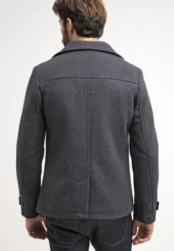 Pier One Abrigo Corto - Dark Grey -Tienda De Hombres Con Estilo 6c62ffa9699e49f18086c6a35e80580c