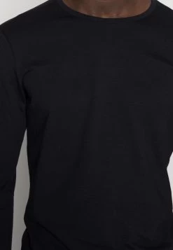 Pier One 2 Pack - Camiseta De Manga Larga - Black -Tienda De Hombres Con Estilo 6fb881997b8a4876aeba003fd4d9057f