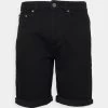 Pier One Shorts Vaqueros - Black Denim -Tienda De Hombres Con Estilo 71de1b2235c34e209de888b94b5432e6
