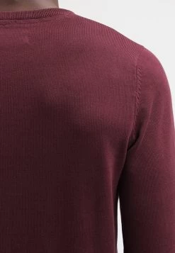 Pier One Basic Crewneck - Jersey De Punto - Bordeaux -Tienda De Hombres Con Estilo 72a7a328184e47ac946a1a6f2ee77cd7