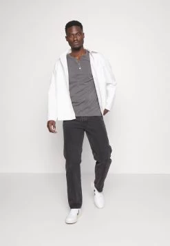 Pier One Camiseta De Manga Larga - Dark Grey Melange -Tienda De Hombres Con Estilo 7659ec09ff694787b9a4a63e5c3aeffa