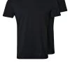 Pier One 2 Pack - Camiseta Básica - Black -Tienda De Hombres Con Estilo 780252fa691540f5a0c48cf89f3c30f2