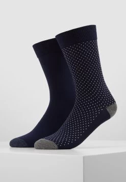 Pier One 5 Pack - Calcetines - Dark Blue/Mottled Grey 9 Pier One 5 Pack - Calcetines - Dark Blue/Mottled Grey -Tienda De Hombres Con Estilo 790f625375ae42a0a115f29641ff457a
