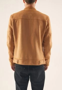 Pier One Chaqueta De Cuero Sintético - Cognac -Tienda De Hombres Con Estilo 7914411dc574402189af6469f53dfa7d