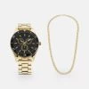 Pier One Set Unisex - Reloj - Gold-Coloured