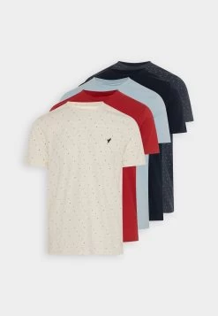 Pier One 5 Pack - Camiseta Básica - Dark Blue/White/Red -Tienda De Hombres Con Estilo 7c8adf1583084519b45d5ca34c19d68e