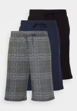 Pier One 3 Pack - Pantalón De Pijama - Blue/Dark Blue/Black -Tienda De Hombres Con Estilo 81ab57740cad436c85d9364cf741b6b8