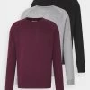 Pier One 3 Pack - Sudadera - Bordeaux/Black/Grey 1 Pier One 3 Pack - Sudadera - Bordeaux/Black/Grey -Tienda De Hombres Con Estilo 821baf19d3fa4e8d90ae47bb097c8d40