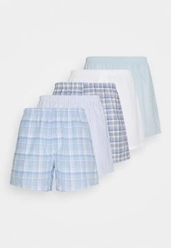 Pier One 5 Pack - Boxer - Light Blue/White -Tienda De Hombres Con Estilo 843919d02a024465b4f0a52da0998e48