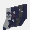 Pier One 5 Pack - Calcetines - Dark Blue 2 Pier One 5 Pack - Calcetines - Dark Blue -Tienda De Hombres Con Estilo 844fbc0dae8c4973a80998a283e74c8b