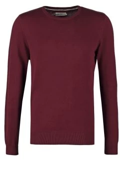 Pier One Basic Crewneck - Jersey De Punto - Bordeaux -Tienda De Hombres Con Estilo 85d6d8a383134993bde44fb81e406306