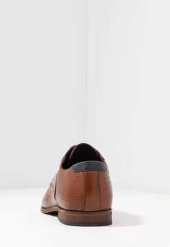 Pier One Leather - Zapatos Con Cordones - Cognac -Tienda De Hombres Con Estilo 85ed4a4ce90d47708a459aa5a2949103
