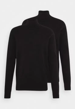 Pier One 2 Pack - Basic Turtleneck - Jersey De Punto - Black -Tienda De Hombres Con Estilo 8734a667699e468ebb89189aafa90312