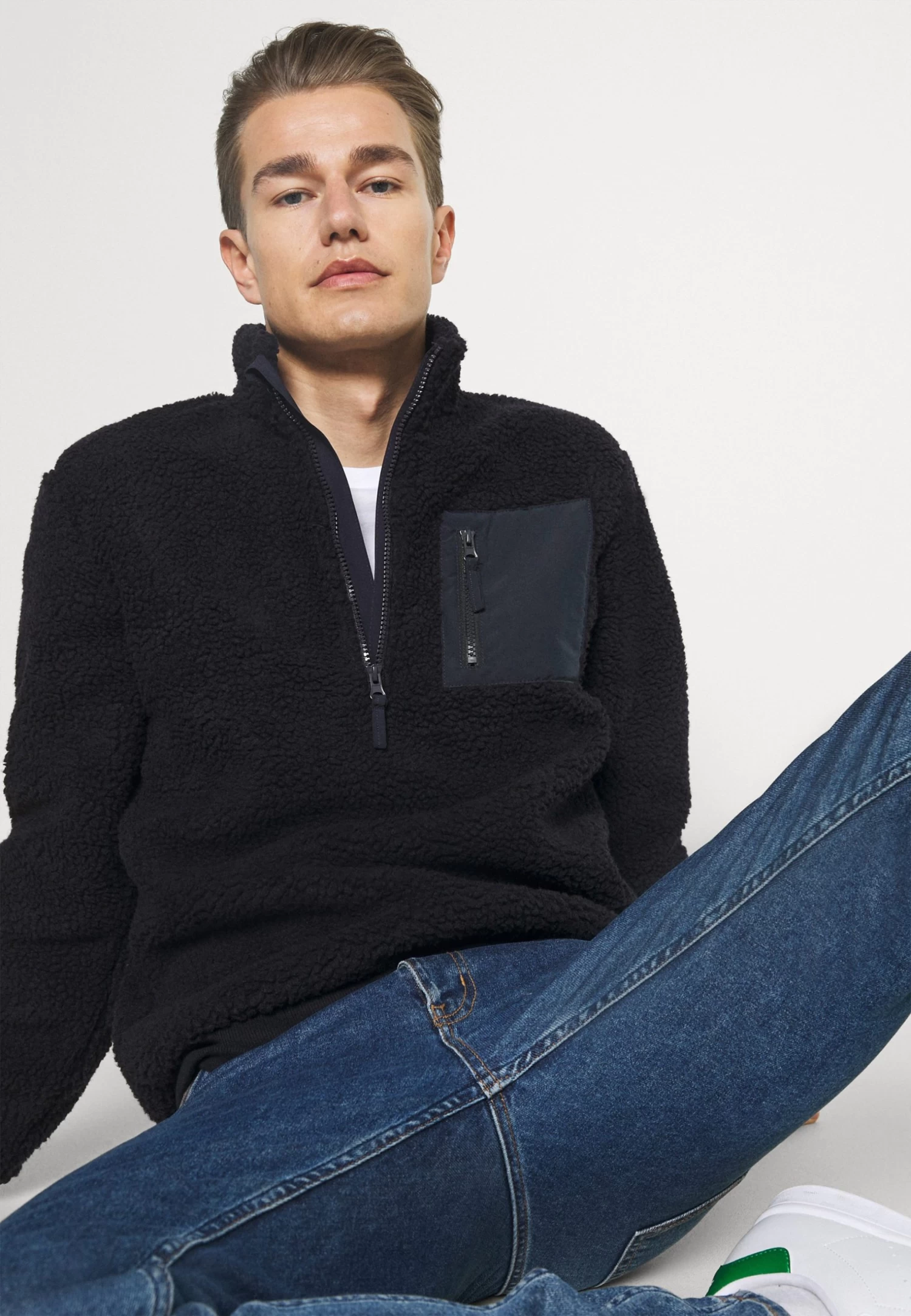 Pier One Forro Polar - Dark Blue 7 Pier One Forro Polar - Dark Blue - Imagen 5