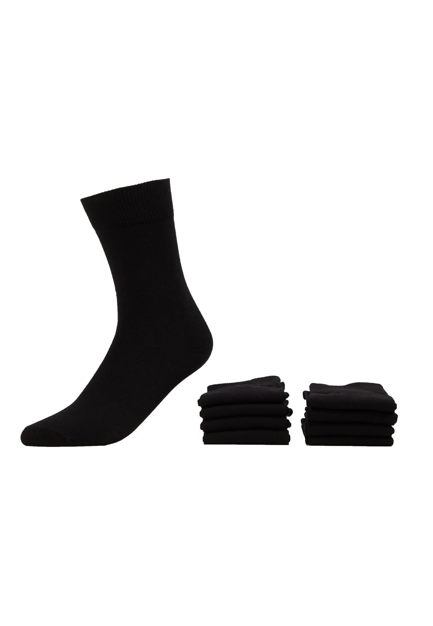 Pier One 7 Pack - Calcetines - Black 4 Pier One 7 Pack - Calcetines - Black - Imagen 2