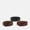 Pier One 3 Pack Unisex - Cinturón - Black/Brown /Cognac -Tienda De Hombres Con Estilo 88ed98c354f84bff9b43540293b418f9