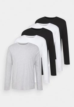 Pier One 5 Pack - Camiseta De Manga Larga - Light Grey/White/Black 15 Pier One 5 Pack - Camiseta De Manga Larga - Light Grey/White/Black -Tienda De Hombres Con Estilo 89a801e7bd5f4f2d8a995f5d7c394e4a