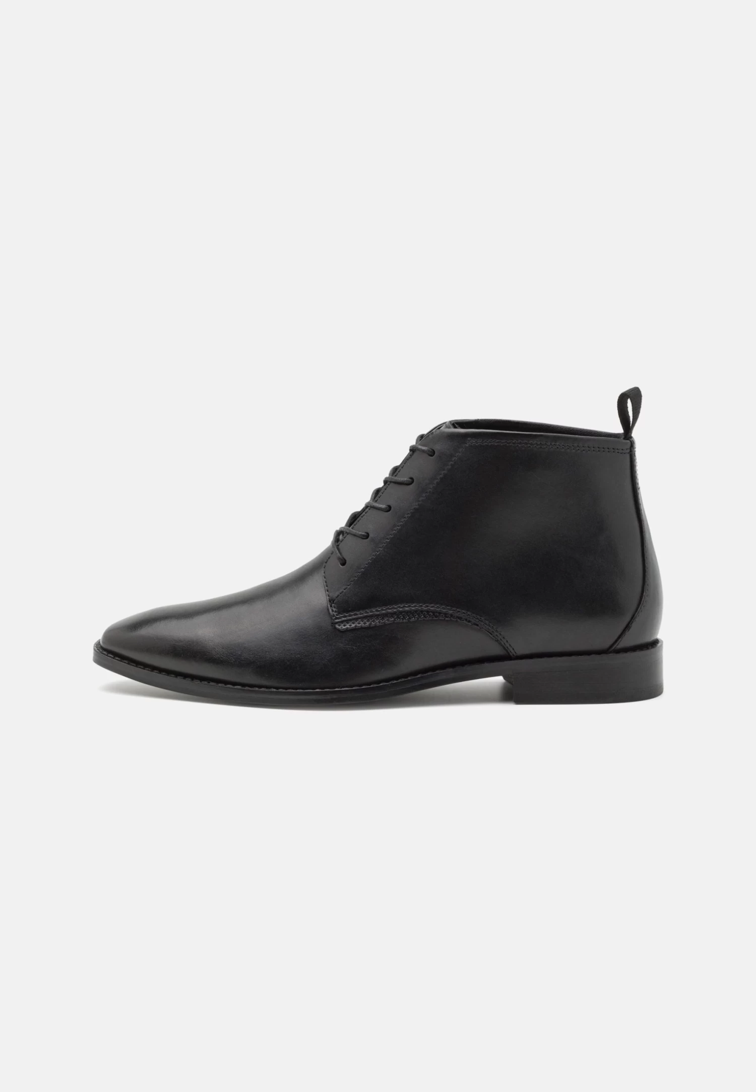Pier One Leather - Botines Con Cordones - Black 3 Pier One Leather - Botines Con Cordones - Black