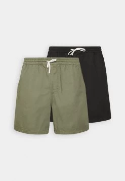 Pier One 2 Pack - Shorts - Olive/Black -Tienda De Hombres Con Estilo 8f4f659af78442c185d8dbca74fb1591