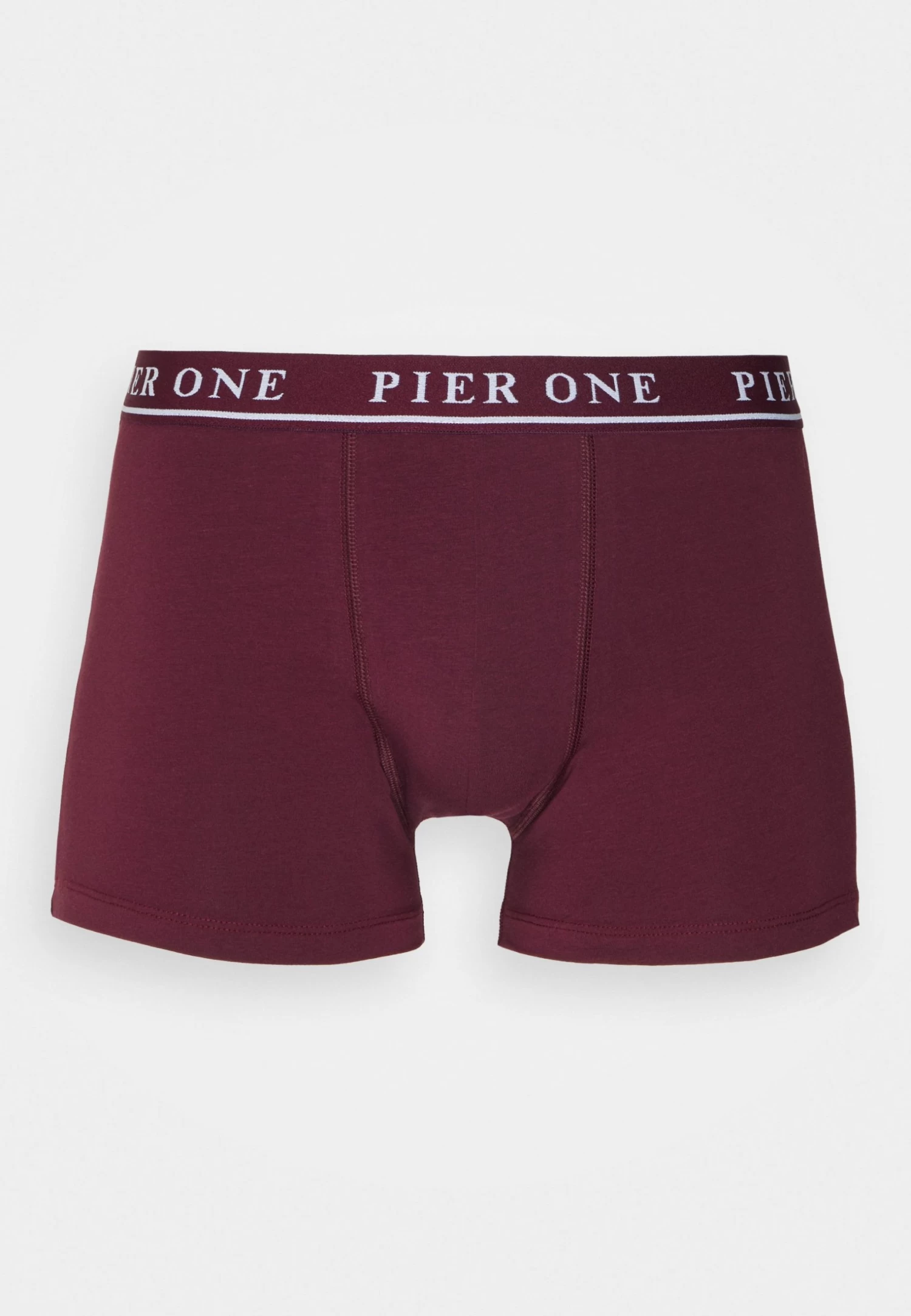 Pier One 5 Pack - Culotte - Bordeaux/Mottled Grey 4 Pier One 5 Pack - Culotte - Bordeaux/Mottled Grey - Imagen 2