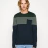 Pier One Jersey De Punto - Green/Blue -Tienda De Hombres Con Estilo 908ade4819694fbda2b0c35103ec77da