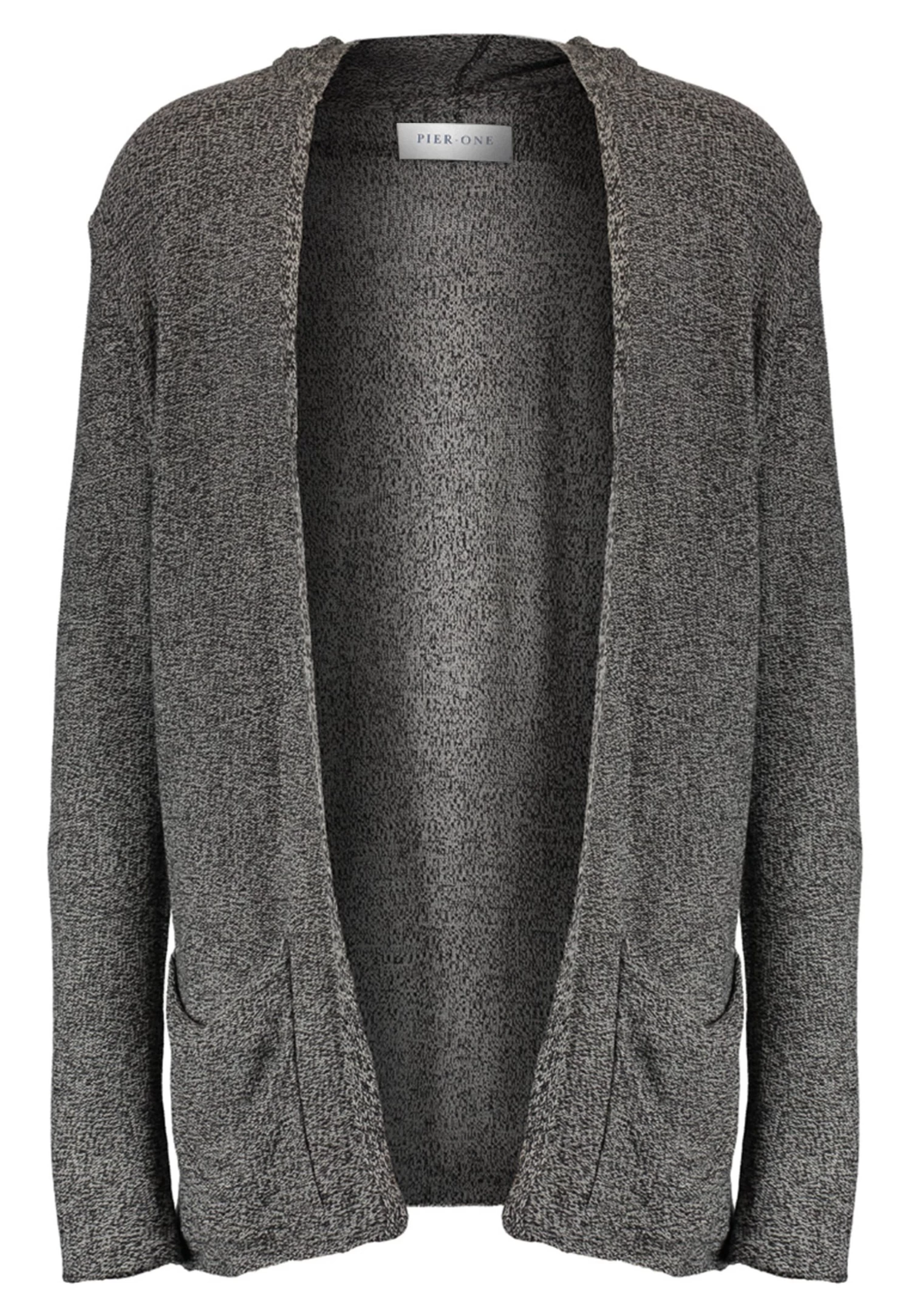 Pier One Chaqueta De Punto - Light Grey/Black 7 Pier One Chaqueta De Punto - Light Grey/Black - Imagen 5