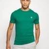 Pier One Camiseta Básica - Dark Green -Tienda De Hombres Con Estilo 987abde02cef4d8cbd9ca05e9936e10f