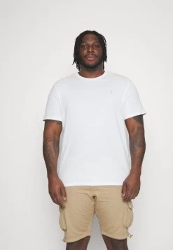 Pier One 5 Pack - Camiseta Básica - White/Mottled Dark Grey/Bordeaux -Tienda De Hombres Con Estilo 99fb52e559444efb94d734fd053fd8ff