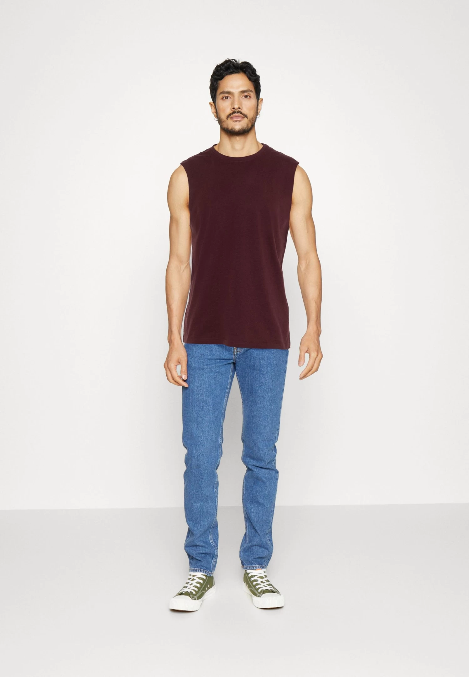 Pier One 2 Pack - Top - Bordeaux/Black 3 Pier One 2 Pack - Top - Bordeaux/Black