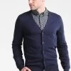 Pier One Chaqueta De Punto - Dark Blue -Tienda De Hombres Con Estilo 9e625fa716734cd7933ae911e5b0c1e2