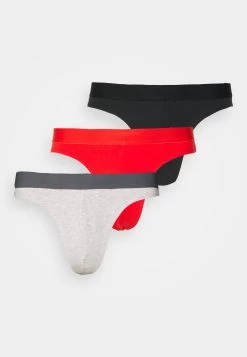 Pier One 3 Pack - Braguitas - Red/Grey/Black -Tienda De Hombres Con Estilo 9ecedf99edb840a0b860586dbd2381be