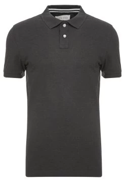 Pier One Basic - Polo - Dark Grey Melange -Tienda De Hombres Con Estilo 9f204275c05c41e6950dbc23423e1ad5