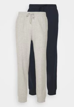 Pier One 2 Pack - Pantalón De Pijama - Dark Blue/Mottled Light Grey -Tienda De Hombres Con Estilo a09bfd20bcd84e39aeecebf2df10c7b2